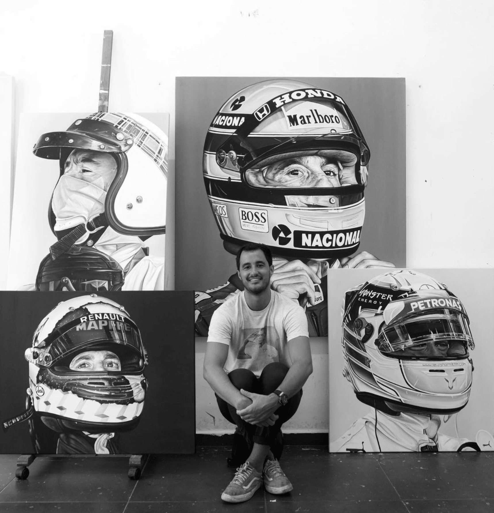 Captivating automotive art by Ricardo Rodríguez, blending precision and creativity to celebrate the beauty of classic and contemporary cars. Perfect for car lovers and art collectors.