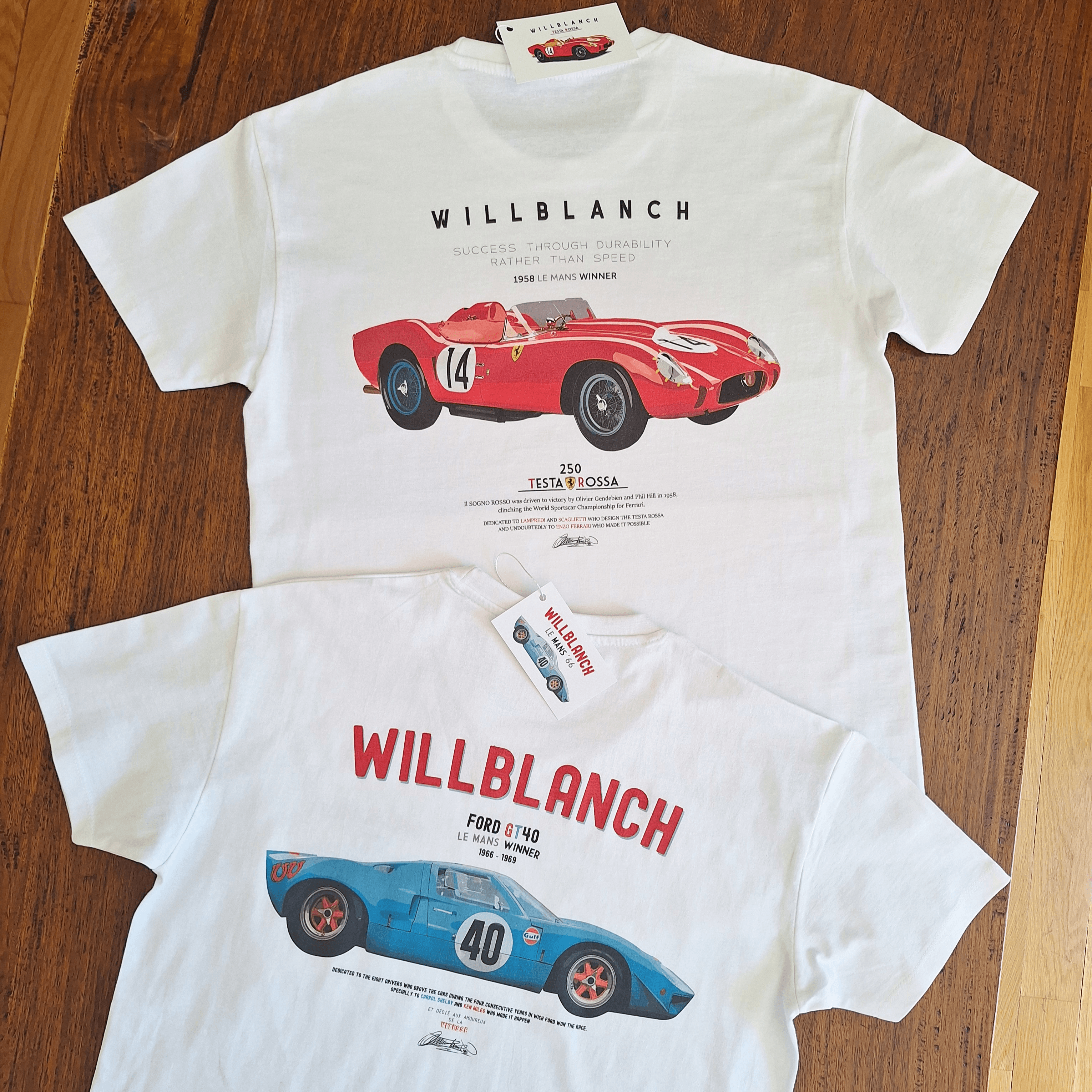 Sophisticated automotive-inspired clothing from Willblanch, offering premium t-shirts, jackets, and accessories designed for car enthusiasts who appreciate quality and style.